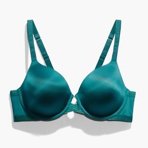 Savage x Fenty forest green tshirt bra